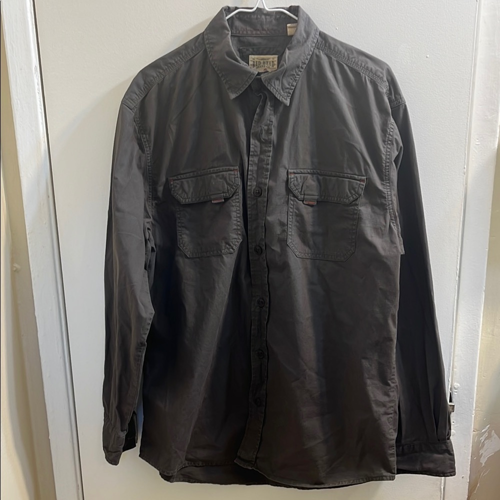 Levi's Black Casual Button Down Shirt Long Sleeve